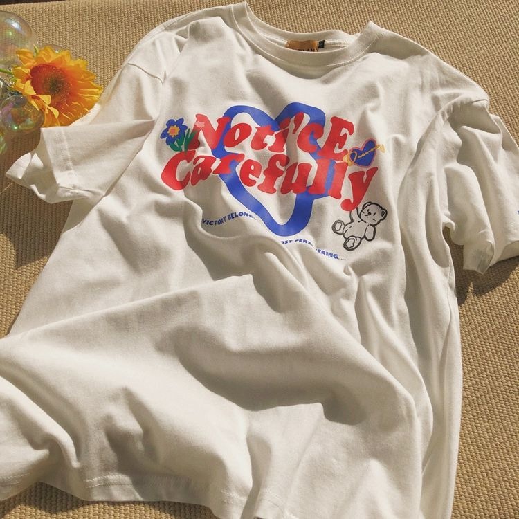 NRVP Áo Thun Tay Ngắn Cổ Tròn Thời Trang Mùa Hè Phong Cách Đường Phố Nhật Bản 2022 Cho Nữ