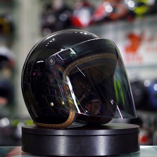 Kính Flat gắn mũ 3/4