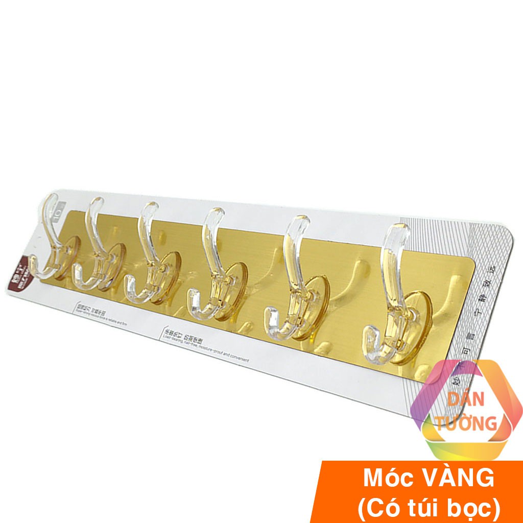 Vỉ Móc Dán Tường Trong Suốt, Móc Treo Dán Tường Siêu Chắc Chắn EZMART