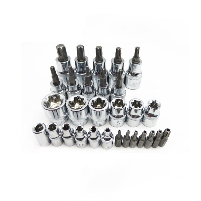 Set 29 Đầu Tua Vít Lục Giác 1 / 4 &quot;3 / 8&quot; 1 / 2 &quot;Chuyên Dụng