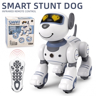 Điều khiển từ xa Con chó Robot tương tác Con chó nhảy múa thông minh Động vật điện tử Vật nuôi RC Robot Con chó bằng giọng nói Đồ chơi điều khiển từ xa Âm nhạc Bài hát