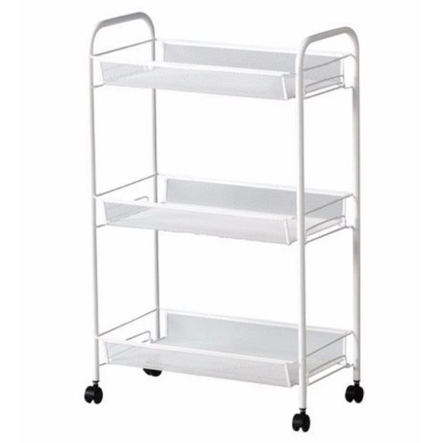 Xe đẩy để đồ 3 tầng HORNAVAN ikea chính hãng