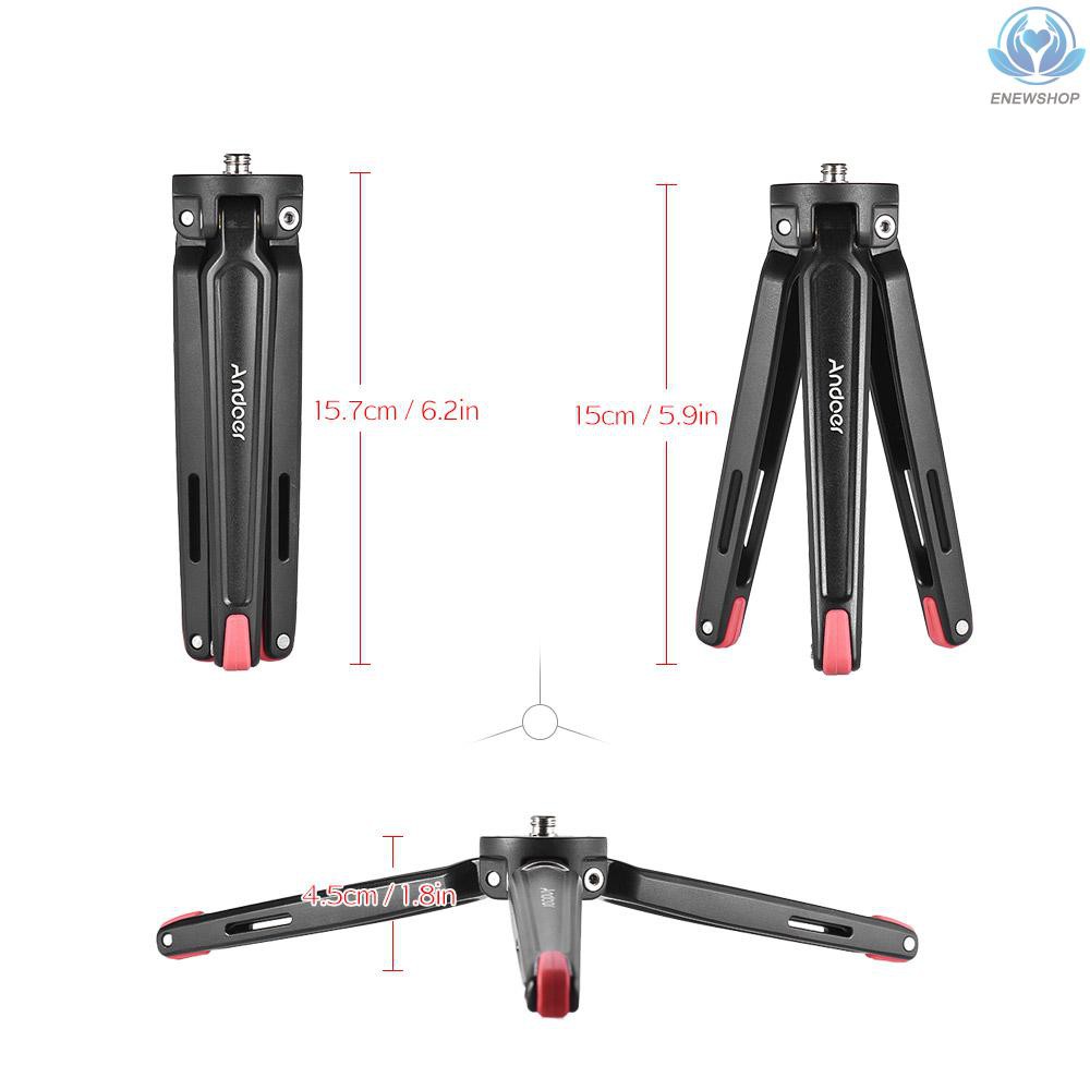 Giá Đỡ Máy Ảnh Để Bàn Bằng Hợp Kim Nhôm 11lbs Cho Máy Ảnh Dslr / X 8 7s Plus 6 5 4