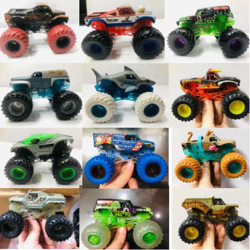 Xe Monster jam đổi màu nóng size 1:64 của Spin Master