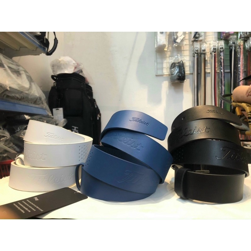 Thắt lưng golf Titleist- dây lưng golf chất liệu da