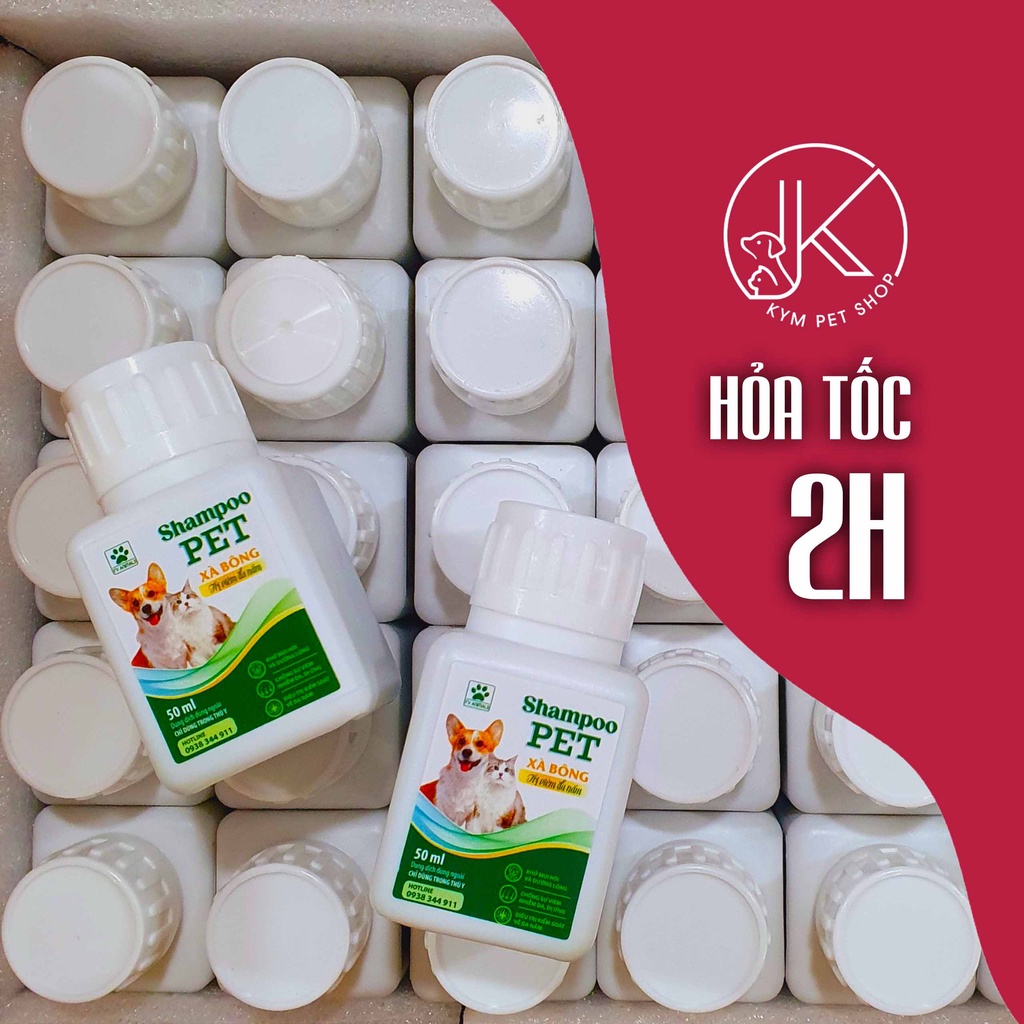Sữa tắm trị viêm da nấm cho thú cưng chó mèo