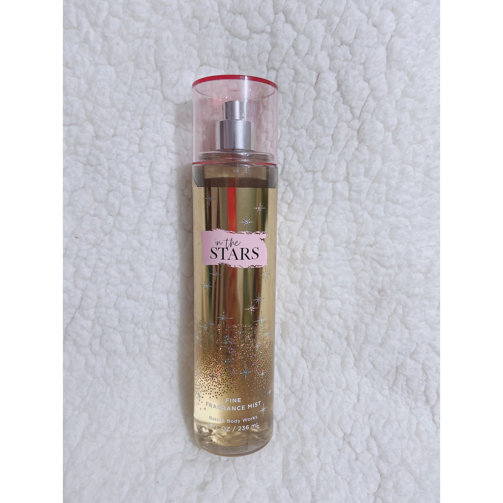 Chuẩn Auth In The Stars nước hoa xịt thơm toàn thân Bath & Body Works Fine Fragrance Mist 236ml Bill Mỹ