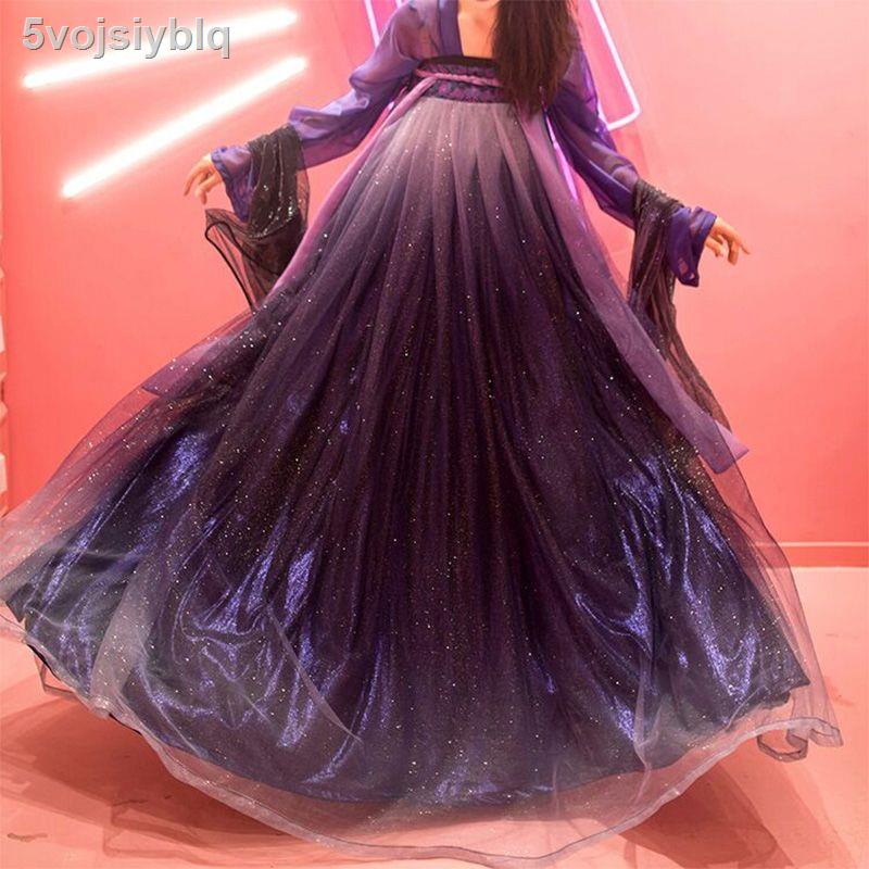 Bầu trời đầy sao mười hai tan vỡ Hanfu học sinh, thiếu nhi, nữ cổ trang, siêu tiên, sao, phong cách bạn gái