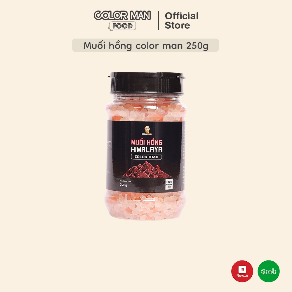 Muối Hồng HIMALAYA Nguyên Hạt COLOR MAN