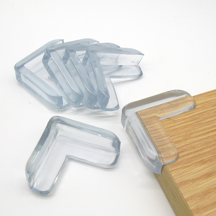 Set 4 Miếng Silicon Bịt Góc Bàn Bảo Vệ An Toàn Cho Bé, Góc Bàn Silicon, Tiện Dụng Trong Gia Đình. TakyHome 5500