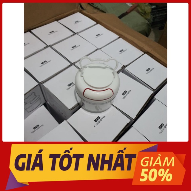 DỤNG CỤ XAY TỎI ỚT KÉO TAY CỰC TIỆN DỤNG. DỄ DÀNG VỆ SINH