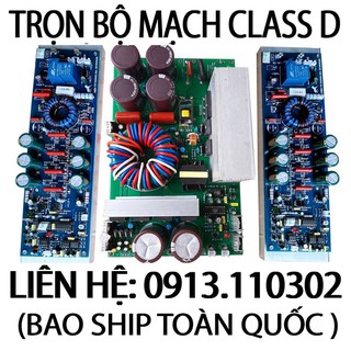 BO CÔNG SUẤT CLASS D 8 MOSFET - PA 6000