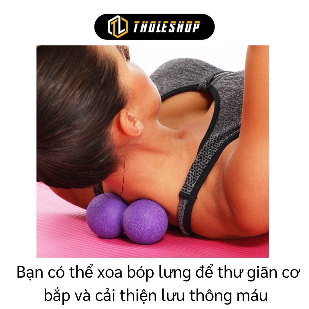 Bóng Massage - Bóng Cao Su Giãn Cơ, Massage Trị Liệu Cao Cấp, Phục Hồi Sau Tập 9141