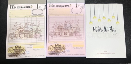 Compo 5 cuốn Hoá đơn bán hàng 2 liên A5