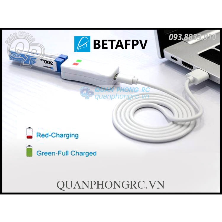 Sạc Test Pin BETAFPV  BT2.0 Battery Charger and Voltage Tester V2