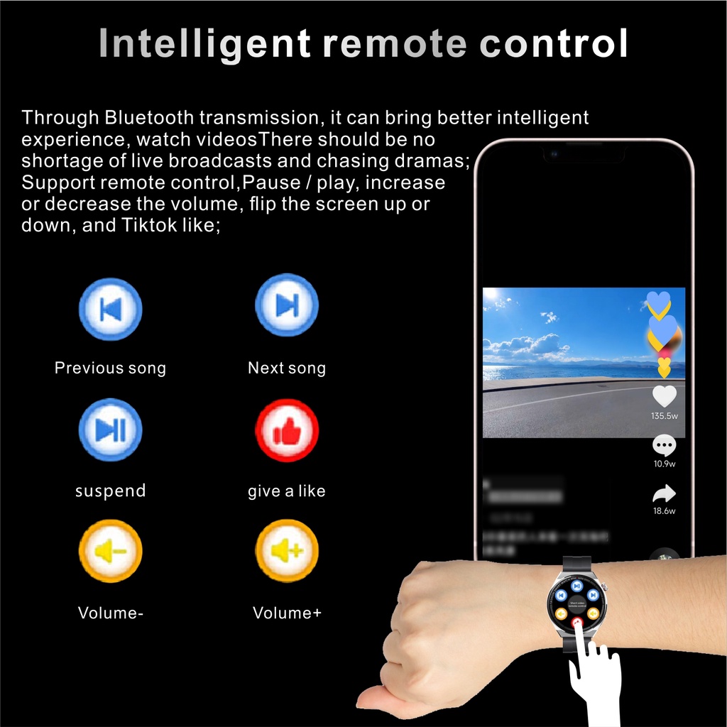 Đồng Hồ Thông Minh Huawei same 1: 1 2022 Màn Hình 1.39 inch Có Chức Năng Gọi Điện Thoại Siêu Dài PK X5 PRO X3