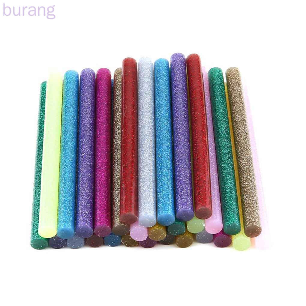 Set 30 cây keo nến nhiều màu kim tuyến không độc hại tiện dụng