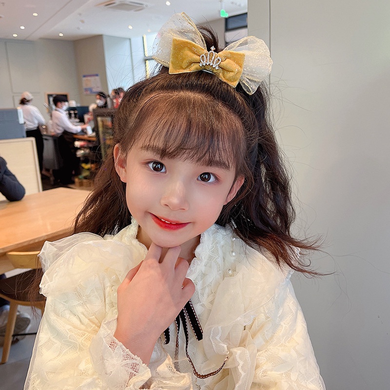 Kẹp tóc hình nơ xinh xắn cho bé gái