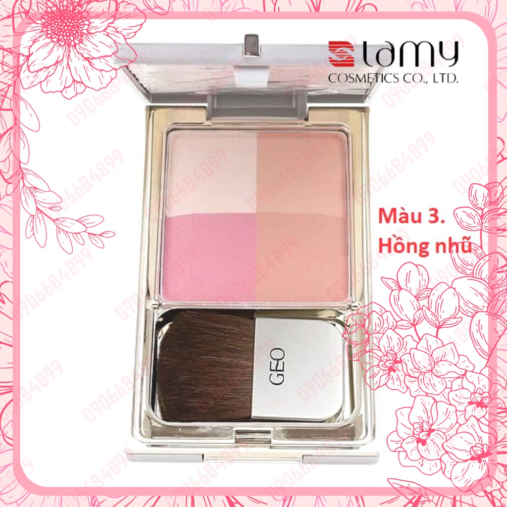 PHẤN MÁ ⭐ GEO SEMPRE SOFT COLOR FACE TOUCH ⭐