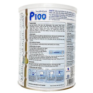 SỮA P100 CHÍNH HÃNG 900g