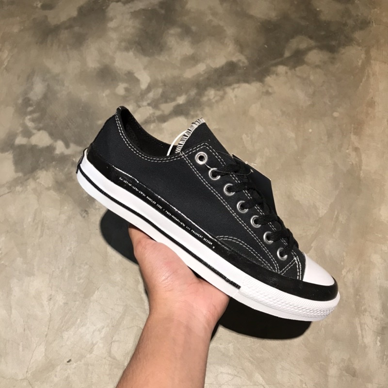 Giày Converse 70s Cổ Thấp Phối Màu Đen Trắng Cá Tính