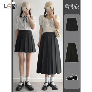 Chân váy xếp ly dáng ngắn và dài nữ lưng cao siêu xinh - BIGSIZE NỮ từ 49KG đến 80KG - LAGI BIGSIZE