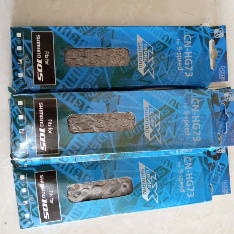 Dây Xích Xe Đạp Shimano Cn-Hg73 Cn Hg73 Hg 73 Cnhg73 9 Tốc Độ