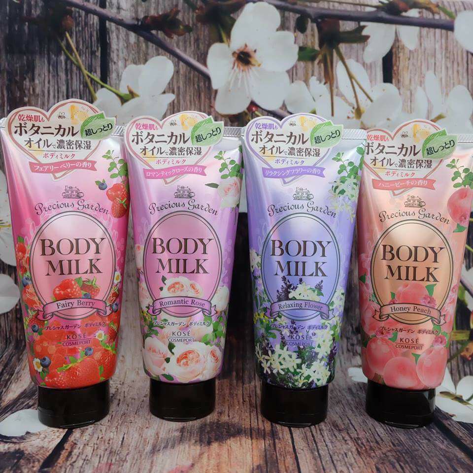 Dưỡng Thể Body Milk Kose Precious Garden