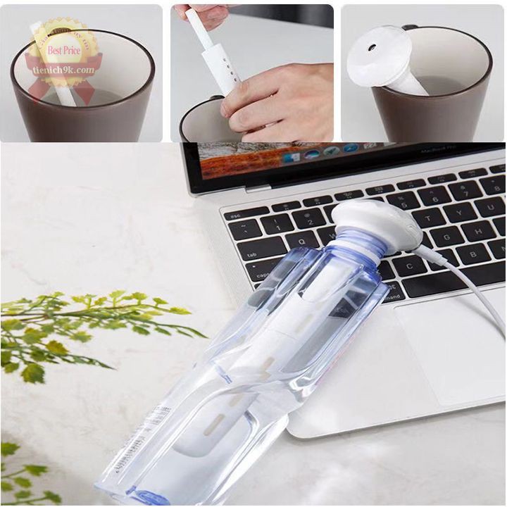 Máy phun sương tạo hơi nước độ ẩm Donut thu gọn Mini đa năng ô tô phòng ngủ