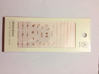 Miếng dán móng Innisfree Self Nail Sticker - Design
