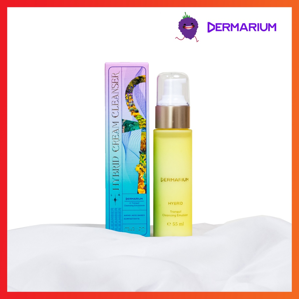 Dermarium Hybrid - Kem tẩy trang rửa mặt cho da nhạy cảm