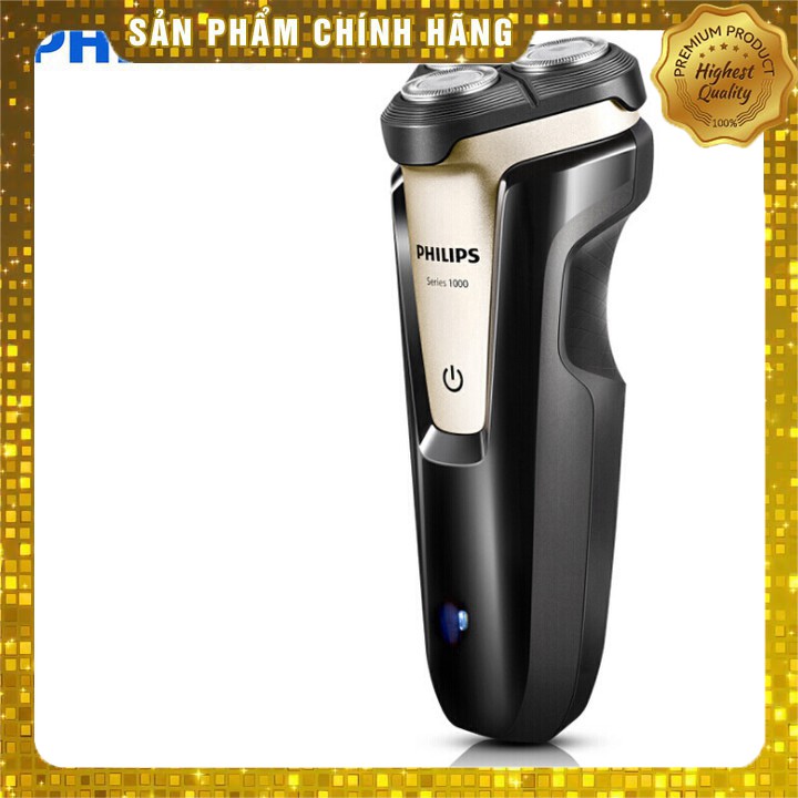 Máy cạo râu philips điện đa năng khô và ướt 3 lưỡi tự mài S1020 - Bảo hành 2 năm - khohangcap1_ad
