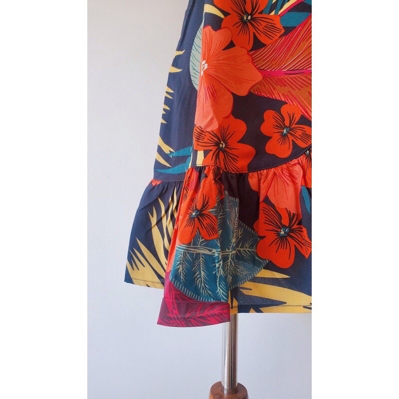 Đầm hoa lụa mềm DOKESI - Moana Dress