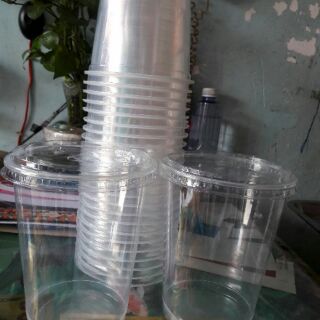 Combo ly đại 1 lít (50ly +50 nắp)