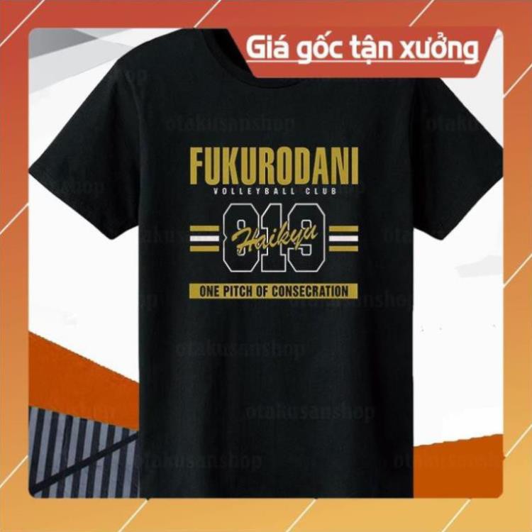 🍀 Áo thun Haikyuu! Vua Bóng Chuyền CLUB (Black) ngắn tay - giá tận xưởng xịn 🍀 🏐