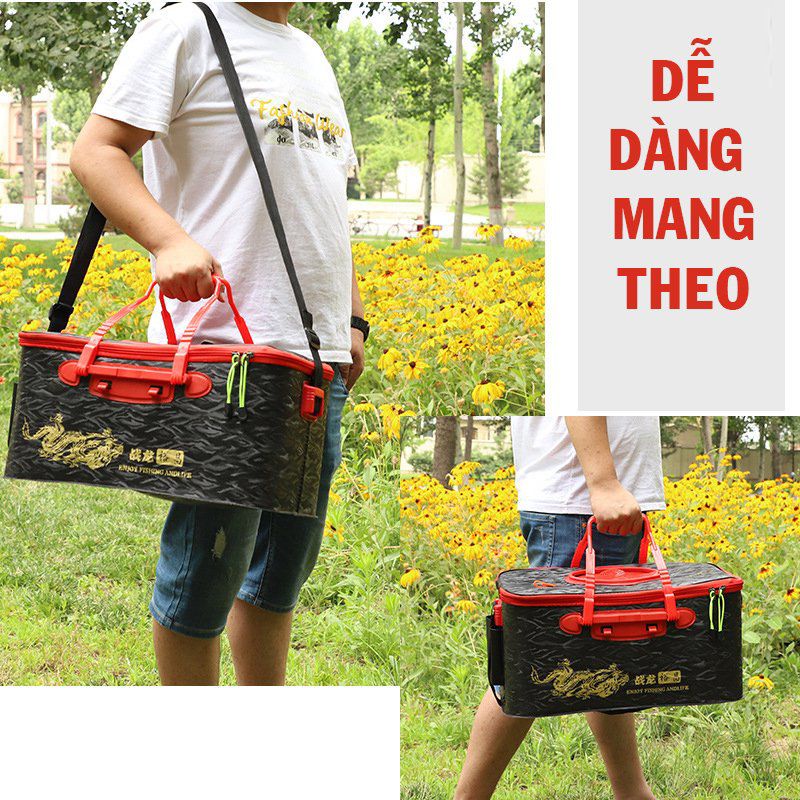 Thùng Đựng Cá Long Ngư 40 cm 45 cm 50 cm đa năng cao cấp