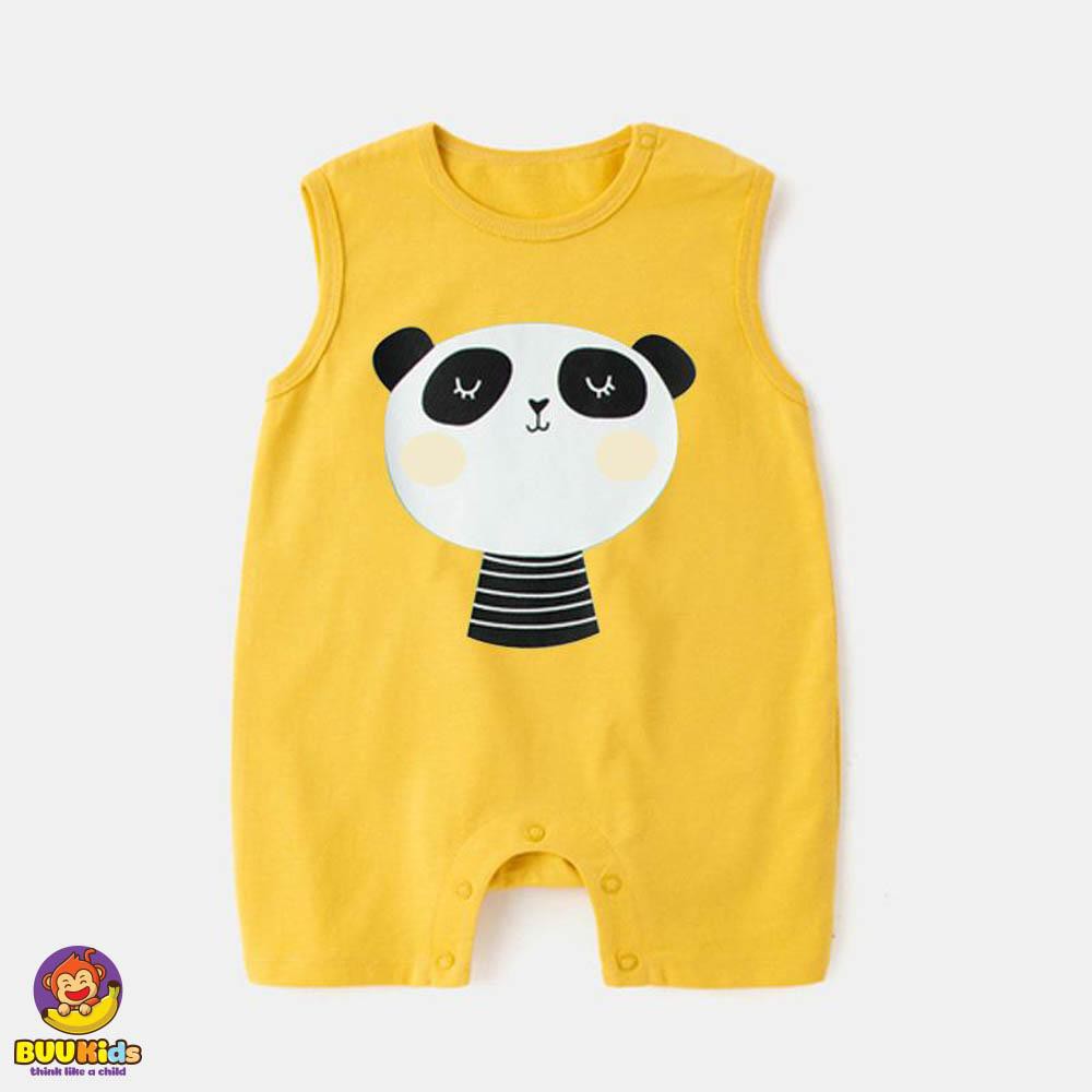 Bộ BODYSUIT ba lỗ cho bé - 100% cotton chuẩn xuất Nhật - Mẫu mới nhất chính hãng Buukids