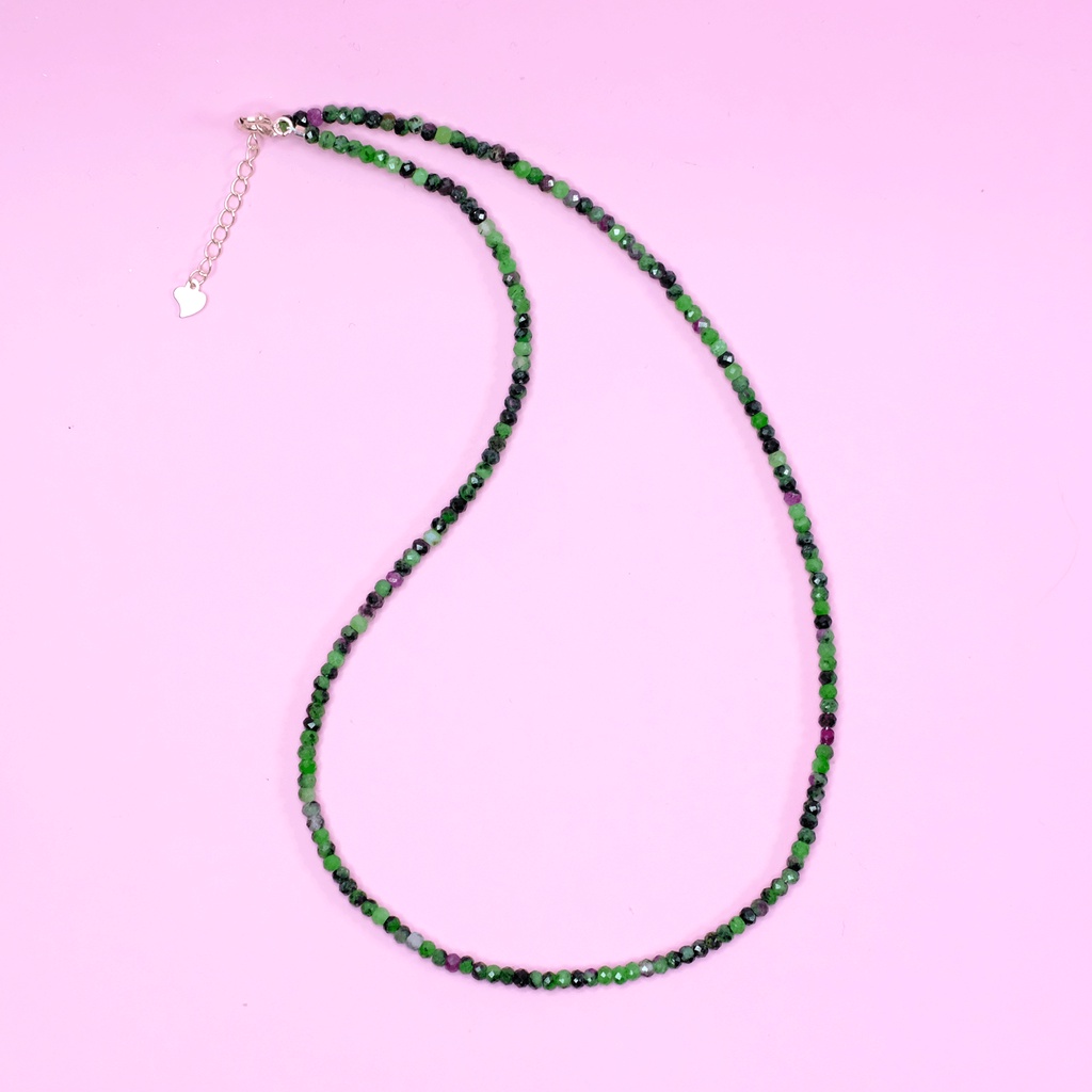 Vòng cổ ruby xanh nam phi UPCARA