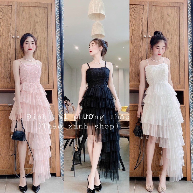 ĐẦM TẦNG 2D TÀ LỆCH BÊN 3 MÀU