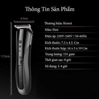 Tông Đơ Kemei KM-1407