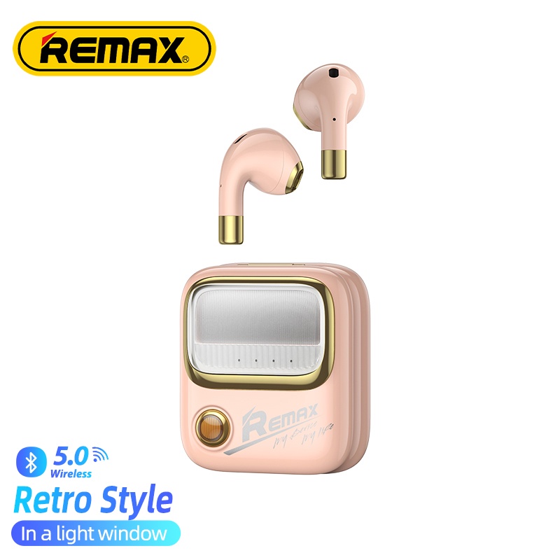 Tai nghe Bluetooth REMAX TWS-38 chính hãng khử tiếng ồn dễ thương