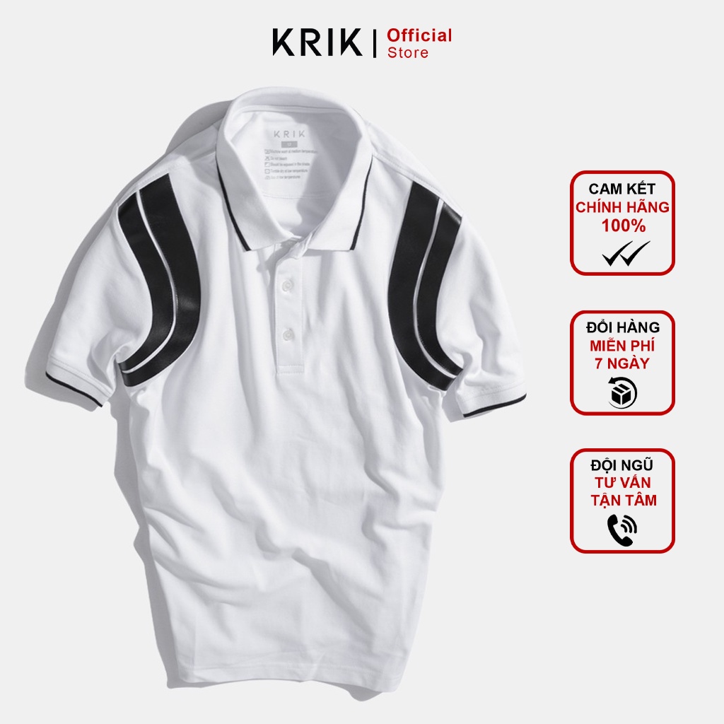 Áo Polo Local Brand Nam Krik Cổ Bẻ BASIC Chất Vải Cotton Cao Cấp 4024