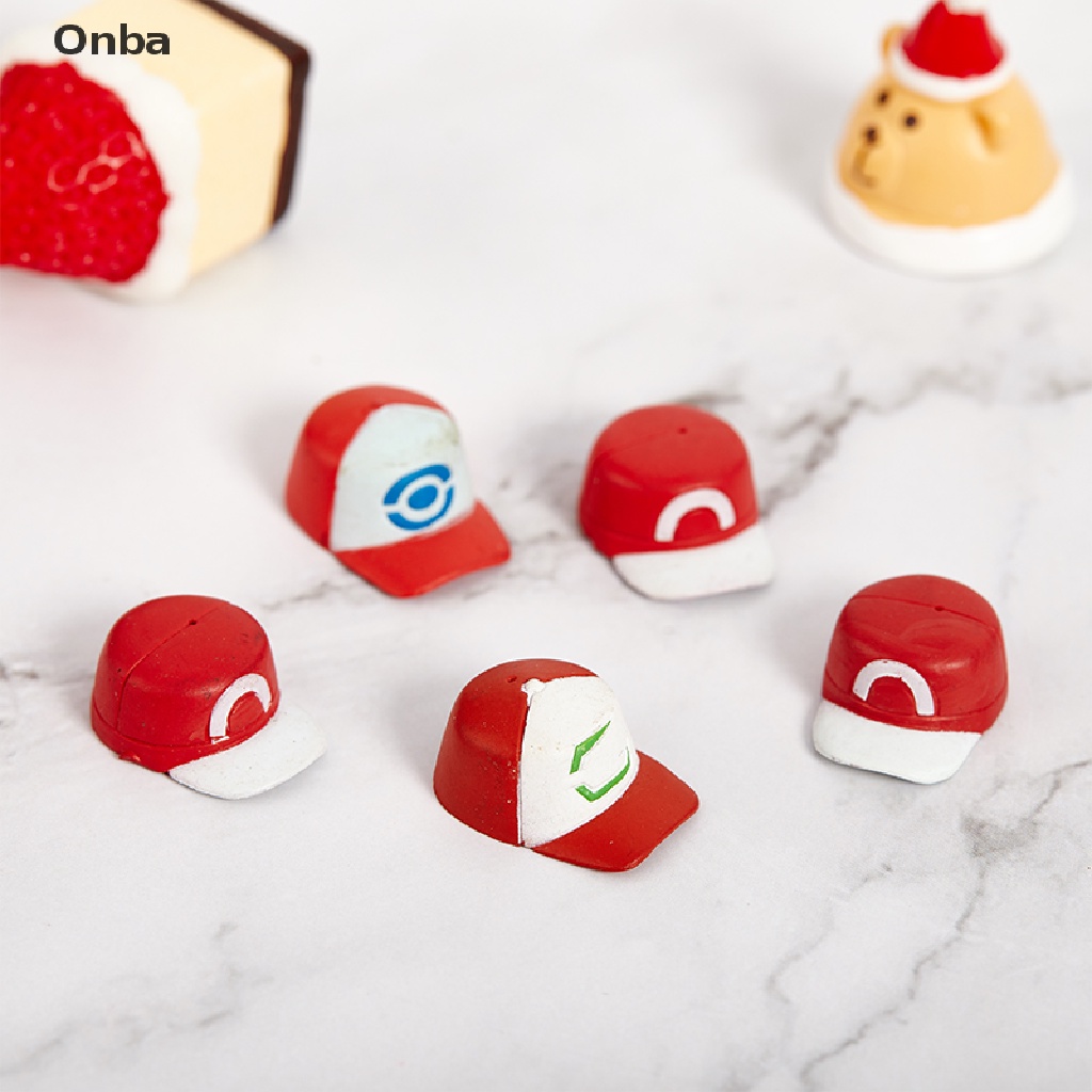 Nón bóng chày mini tỉ lệ 1:12 cho nhà búp bê
