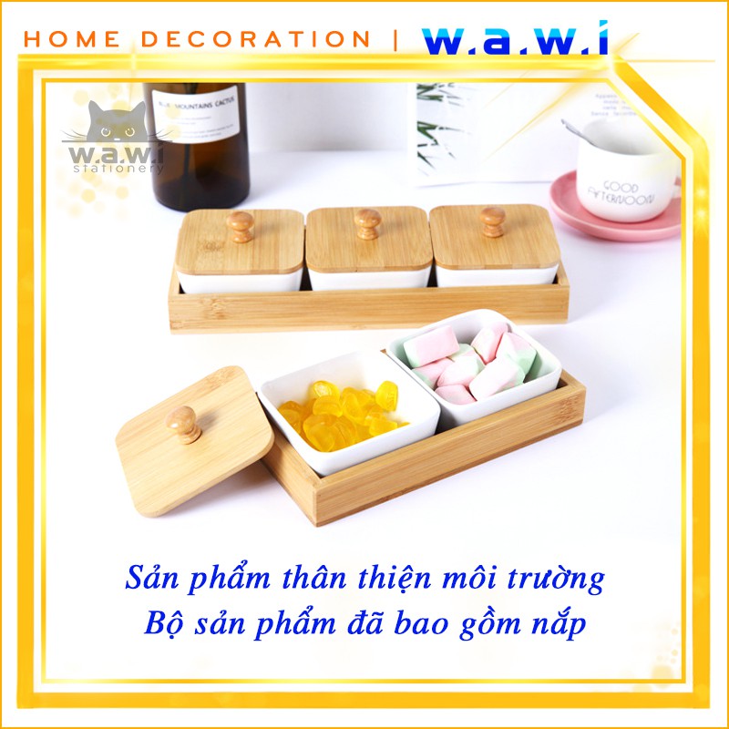 [CHẤT LƯỢNG] Khay đựng phân chia đa năng, bánh/mứt/trái cây sấy khô, thức ăn dặm, gia vị, nguyên liệu nấu ăn