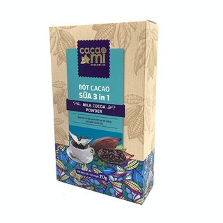 Bột sữa cacao CacaoMi 3in1 217g