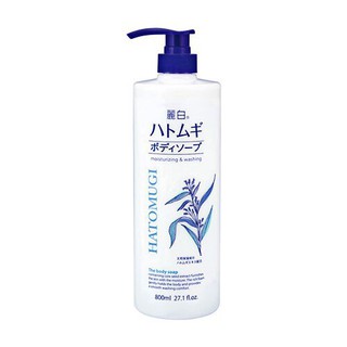 Sữa Tắm Trắng Da Hatomugi Hạt Ý Dĩ 800ml Nhật Bản