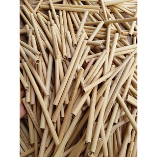 Ống hút tre thiên nhiên dài 20cm - citynoithat.com