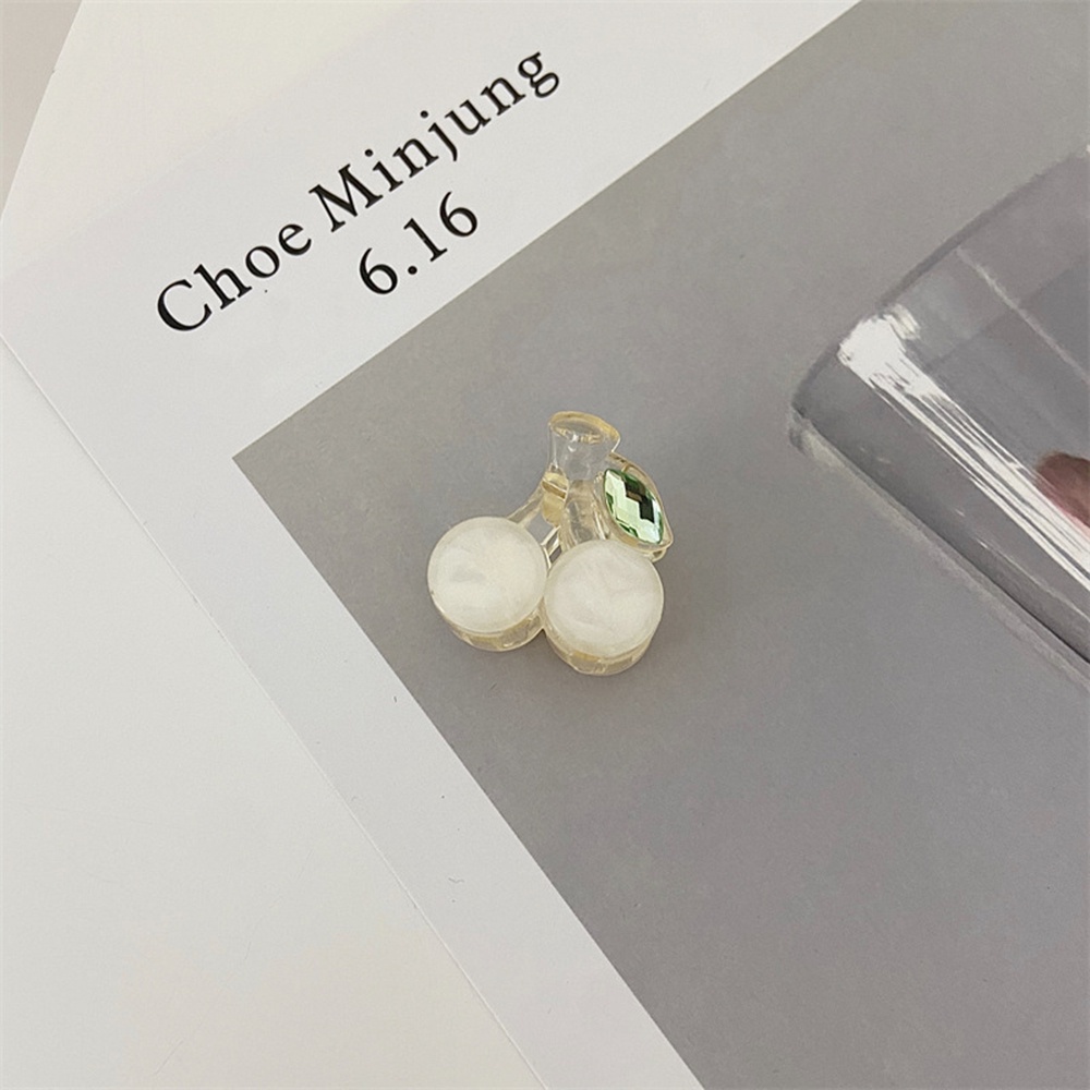 Kẹp Tóc Hình Trái Cherry/ Cherry Xinh Xắn Phong Cách Hàn Quốc Cho Bé Gái