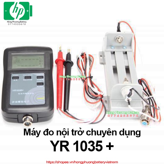Máy đo nội trở YR1035+ chính hãng phiên bản Tiếng Anh full box [ HP Battery ]