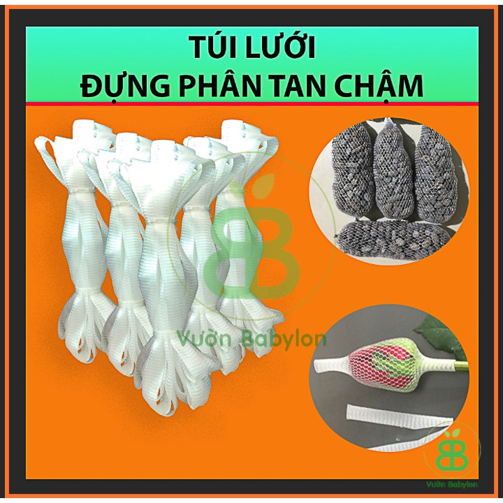 Túi Lưới Đựng Phân Dê, Phân Tan Chậm Cho Lan 1M (Bán Theo Mét)